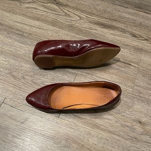 Madewell garnet flats